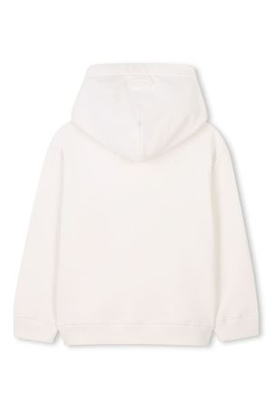 felpa in cotone bianco LANVIN KIDS | N30200155